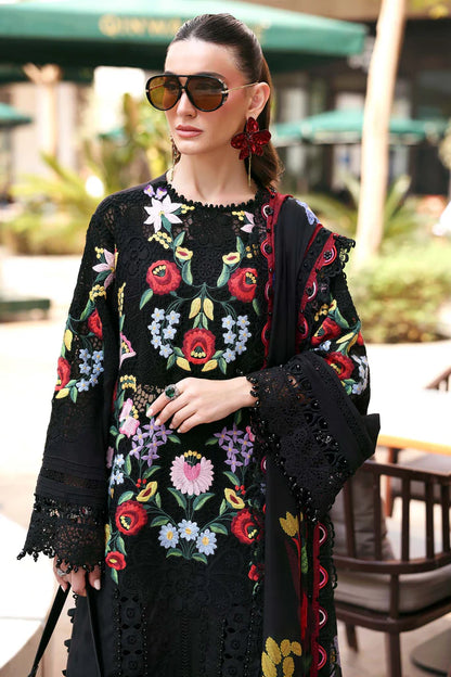 MARIA B - Embroidered Jacquard Lawn Suit D-2610-B