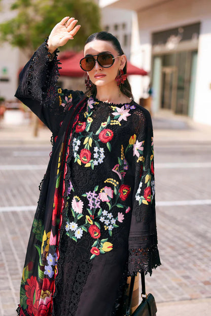 MARIA B - Embroidered Jacquard Lawn Suit D-2610-B