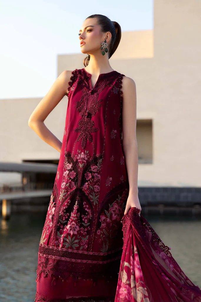 MARIA B - Embroidered Lawn Suit D-2611-B