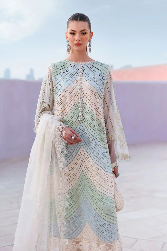 MARIA B - Embroidered Lawn Suit D-2612-A