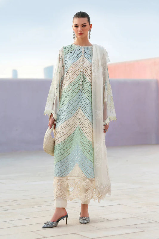 MARIA B - Embroidered Lawn Suit D-2612-A