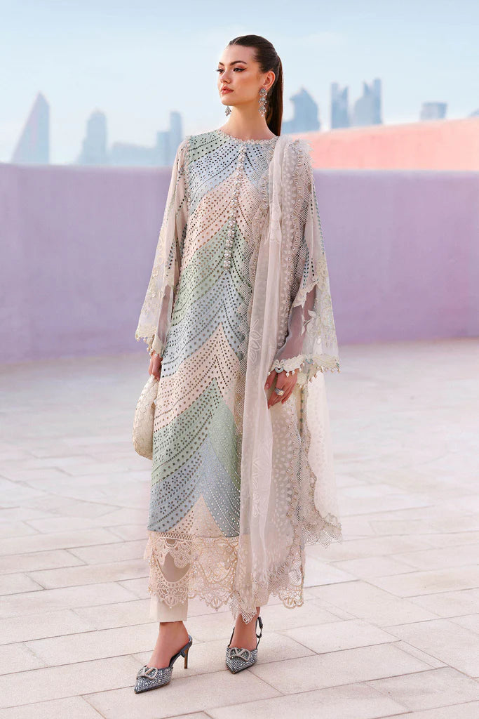 MARIA B - Embroidered Lawn Suit D-2612-A