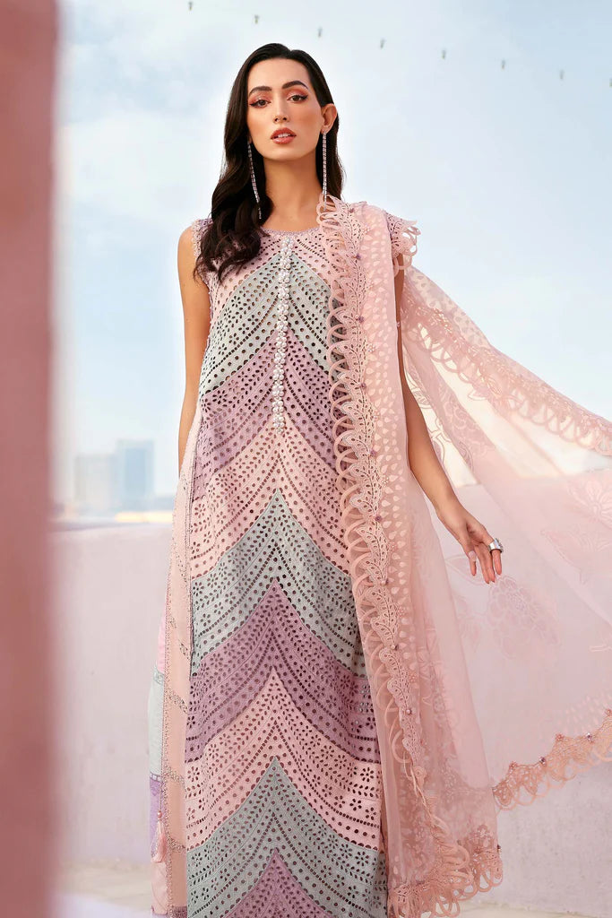 MARIA B - Embroidered Lawn Suit D-2612-B