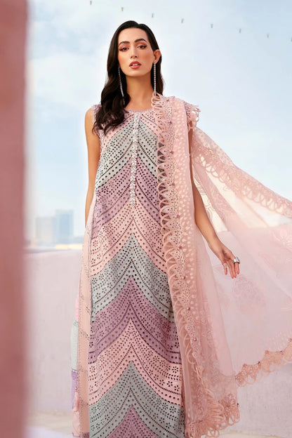 MARIA B - Embroidered Lawn Suit D-2612-B