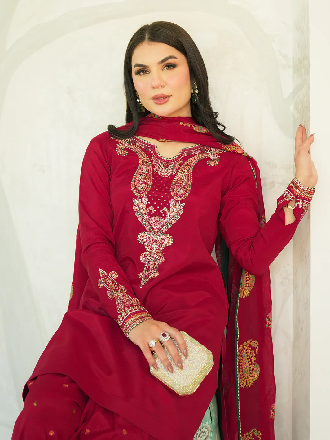 JINAN | 3PC Unstitched Dhanak