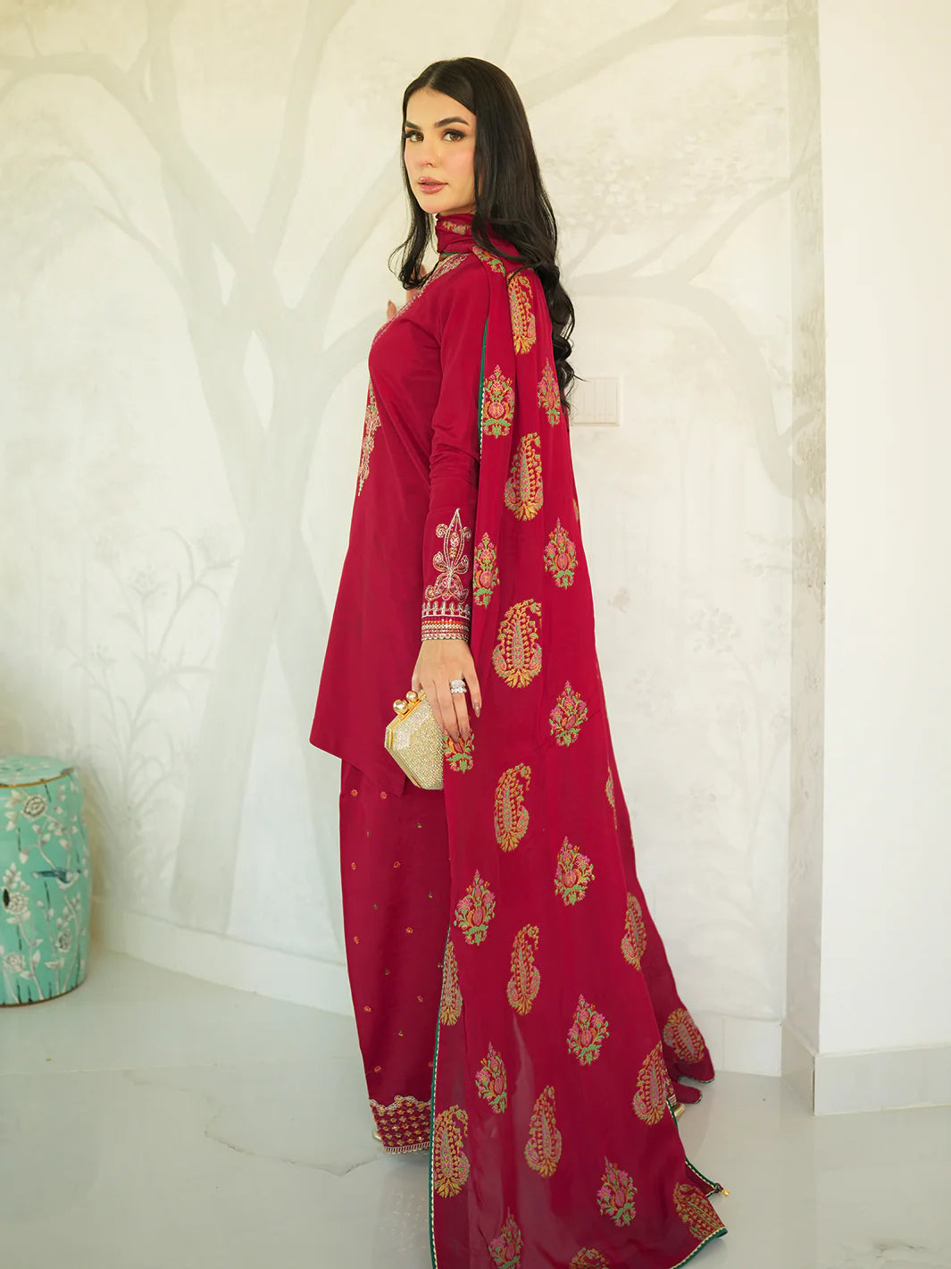 JINAN | 3PC Unstitched Dhanak