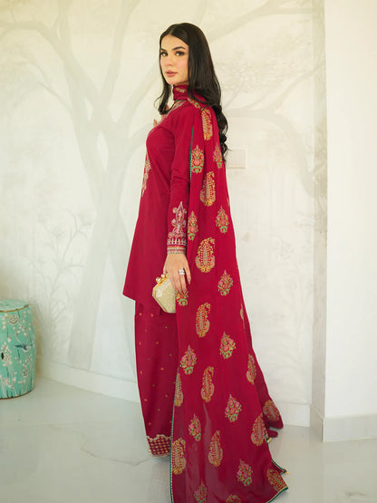 JINAN | 3PC Unstitched Dhanak
