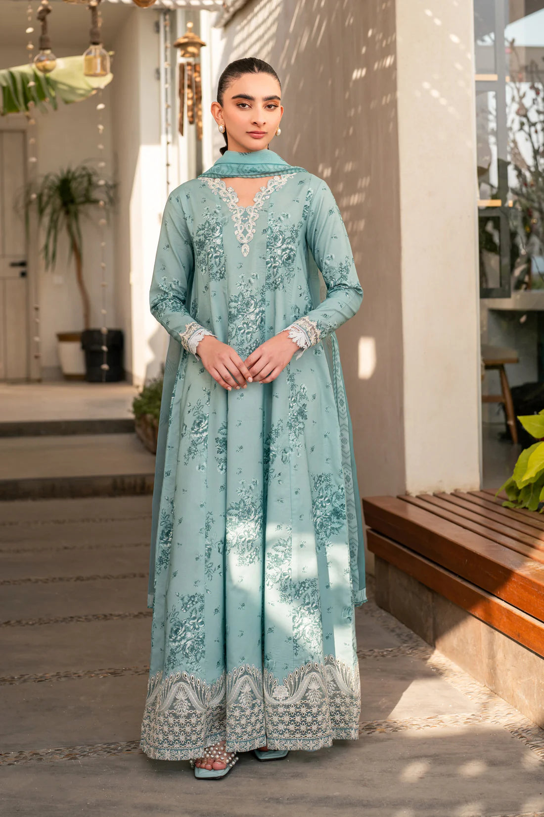 Mariab.B FERIO Unstitched 3 piece Printed Lawn
