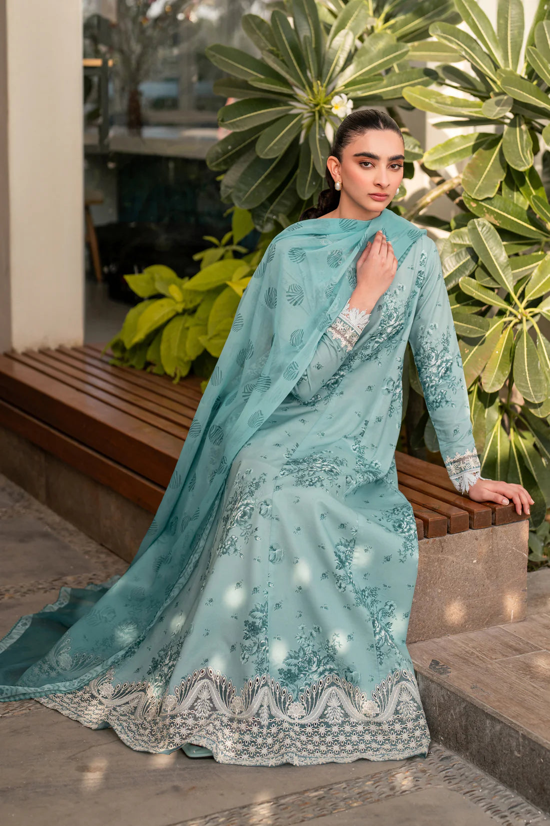 Mariab.B FERIO Unstitched 3 piece Printed Lawn