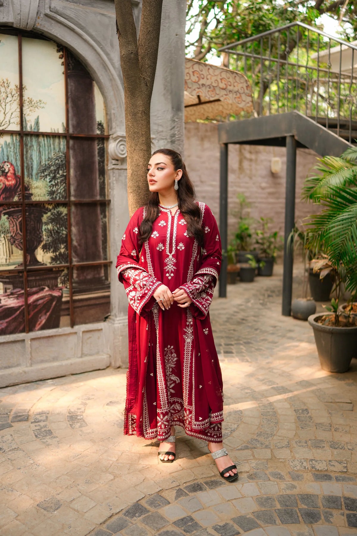 Luxury Dhanak 3 Piece Unstitched