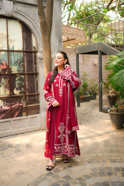 Luxury Dhanak 3 Piece Unstitched