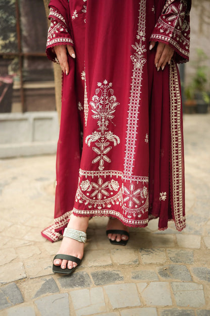 Luxury Dhanak 3 Piece Unstitched