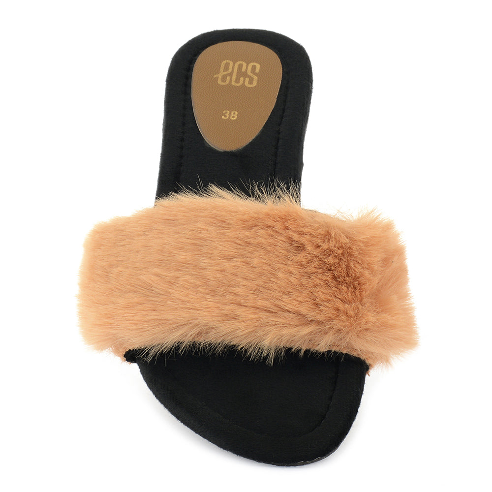 Fur Velvet Slippers