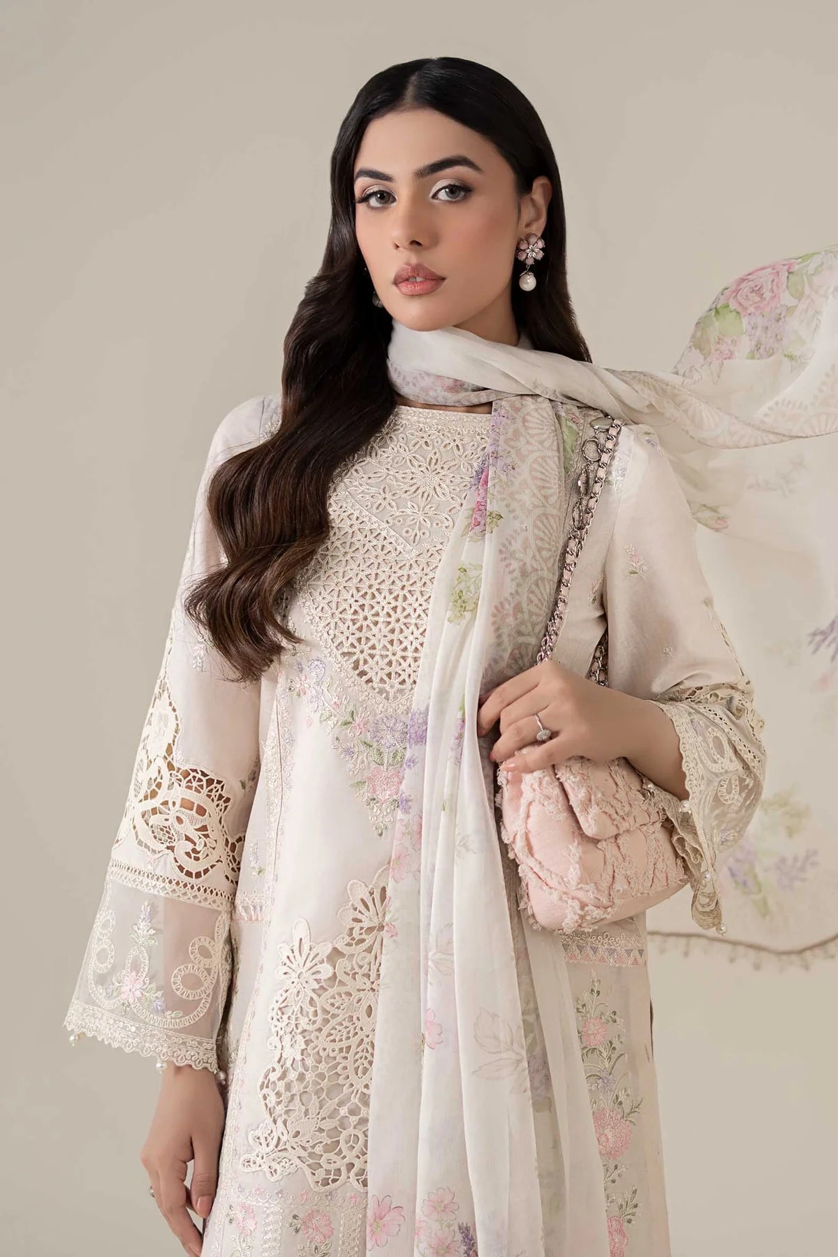 Luxury Dhanak 3 Piece Unstitched
