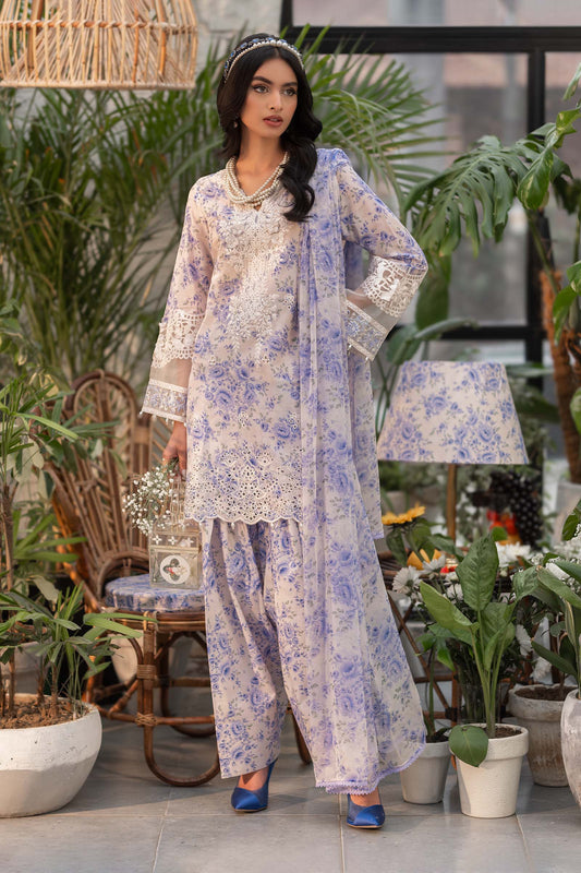 3 Piece Printed Lawn Suit