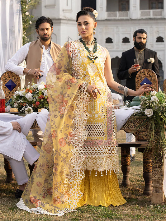 Mahnur | Mahrukh Luxury Lawn | DELIA