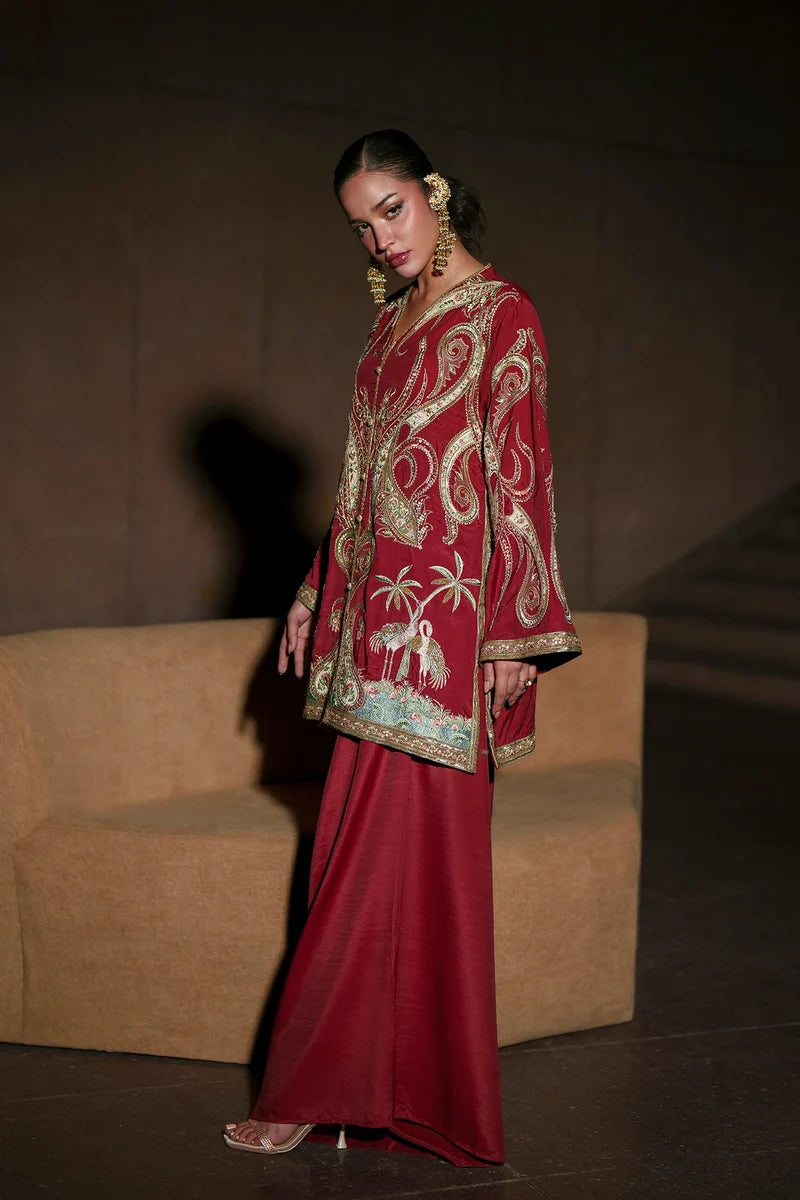 Ethnic 2pc Silk Unstitched