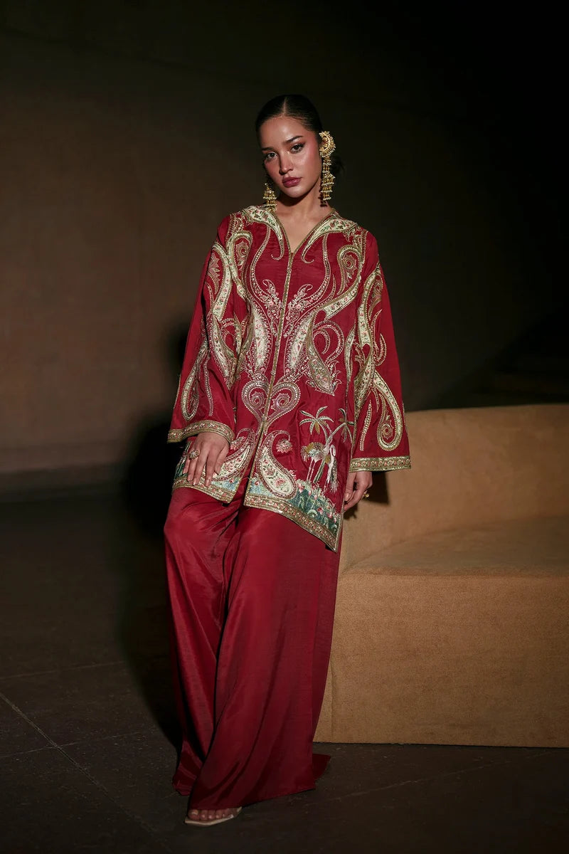 Ethnic 2pc Silk Unstitched