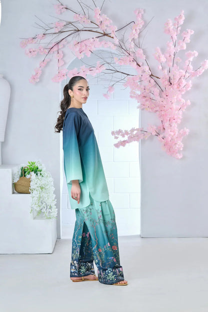 Ethnic 2pc Silk Unstitched
