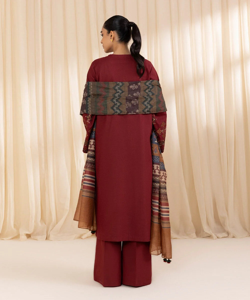 Luxury Dhanak 3 Piece Unstitched