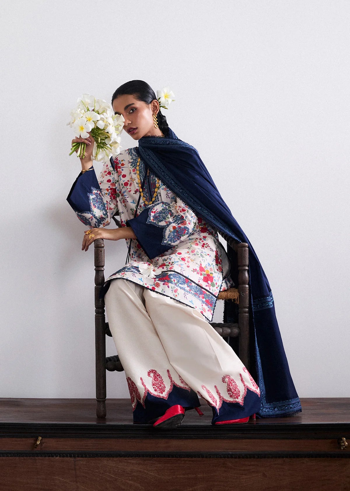 HUSSAIN REHAR Unstitched Lawn 3 Piece Aeri