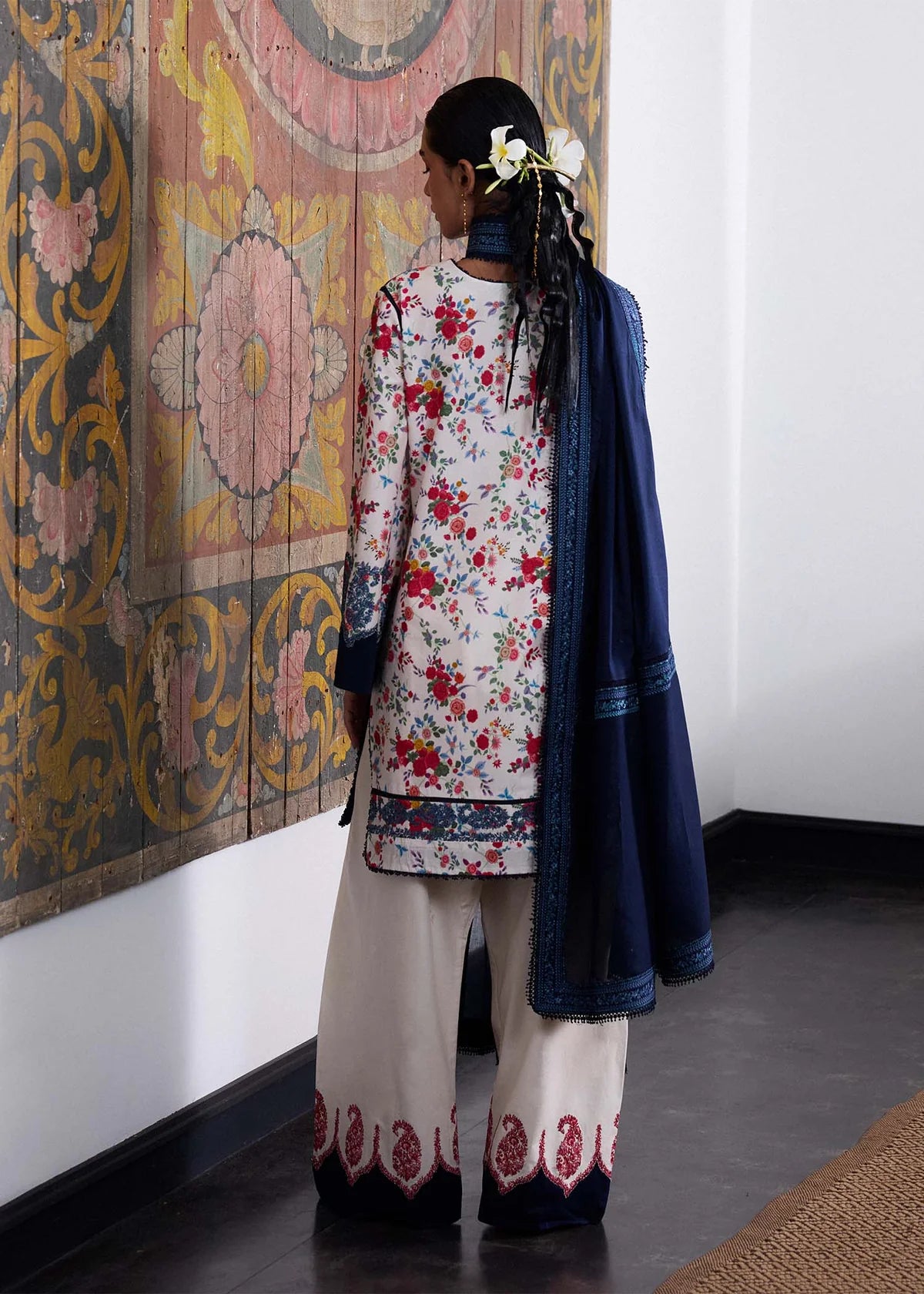 HUSSAIN REHAR Unstitched Lawn 3 Piece Aeri