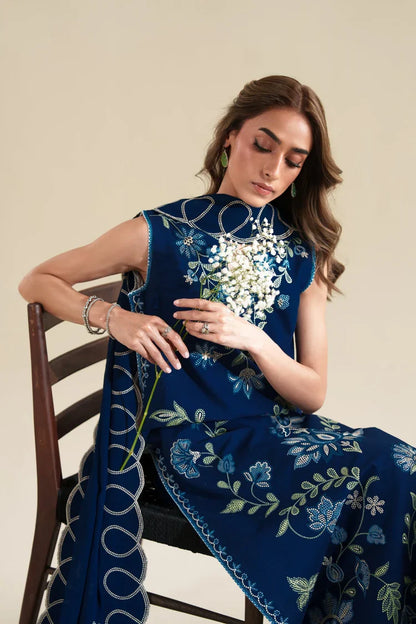 Luxury Dhanak 3 Piece Unstitched
