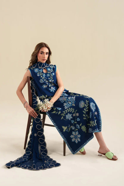 Luxury Dhanak 3 Piece Unstitched