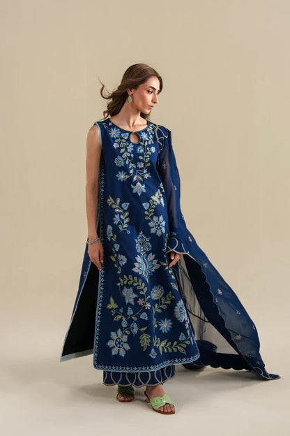 Luxury Dhanak 3 Piece Unstitched