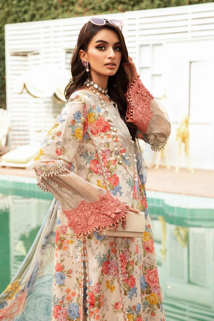 3 PIECE UNSTITCHED PRINTED SUIT MPT-2204-A