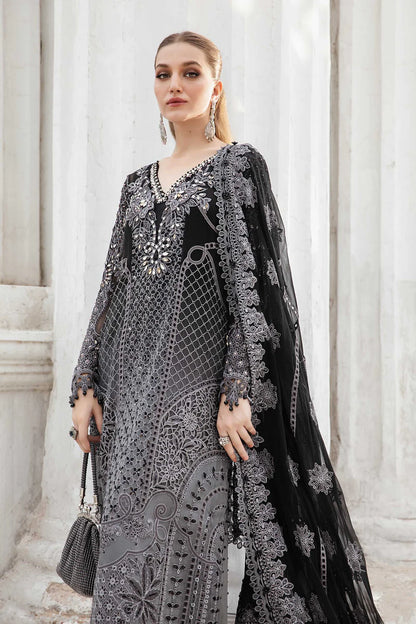 Unstitched Embroidered Chiffon Suit | MPC-24-101