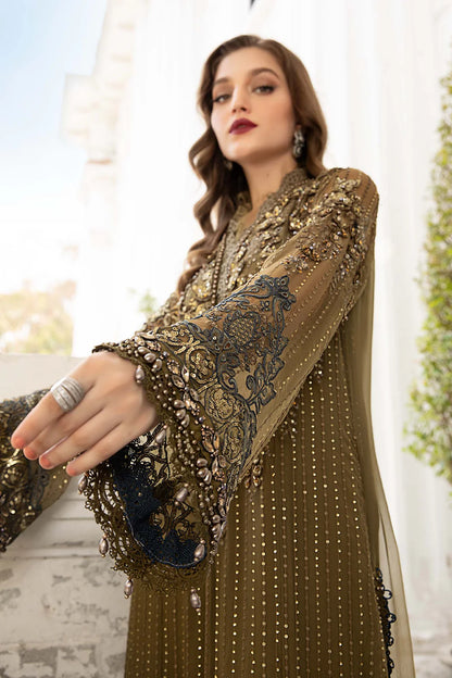 Unstitched Embroidered Chiffon Suit | MPC-24-108