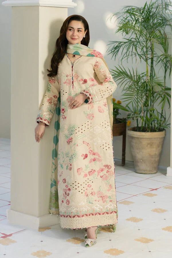 Luxury Dhanak 3 Piece Unstitched