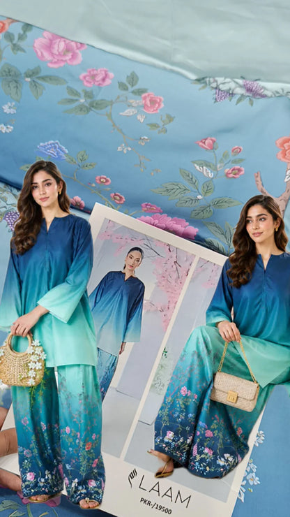 Ethnic 2pc Silk Unstitched