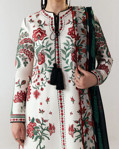 Luxury Dhanak 3 Piece Unstitched