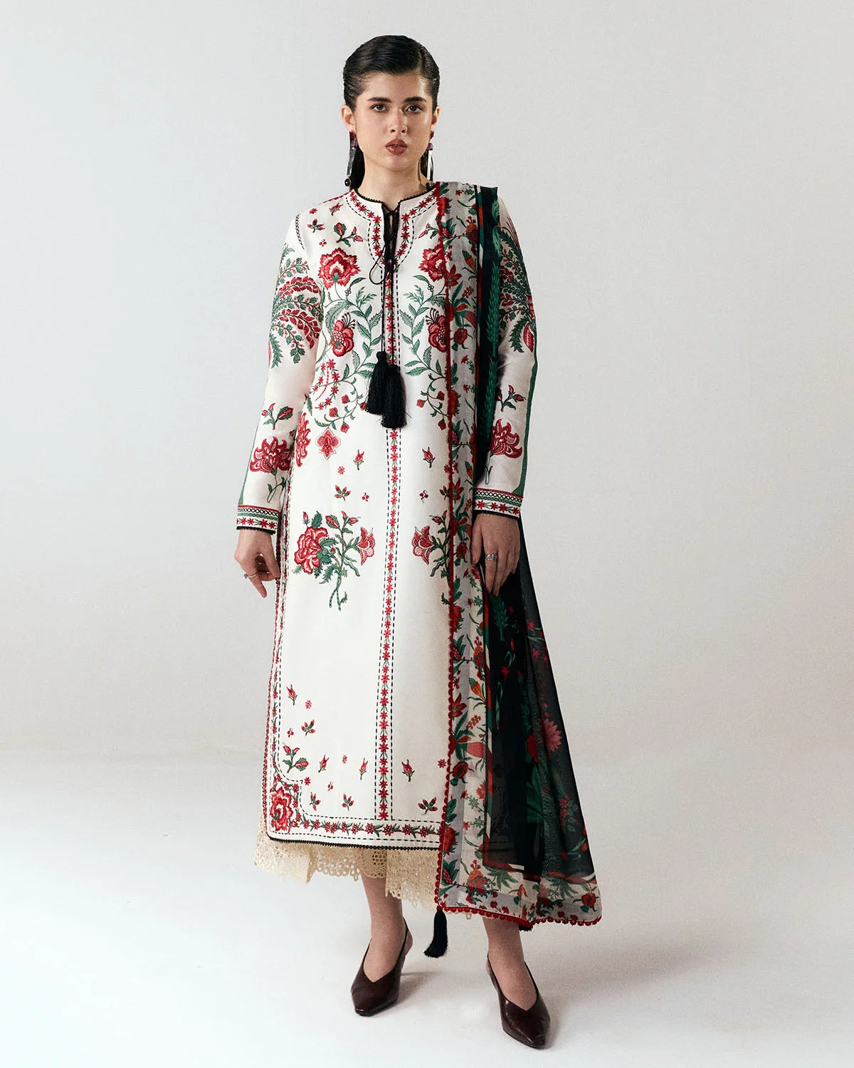 Luxury Dhanak 3 Piece Unstitched