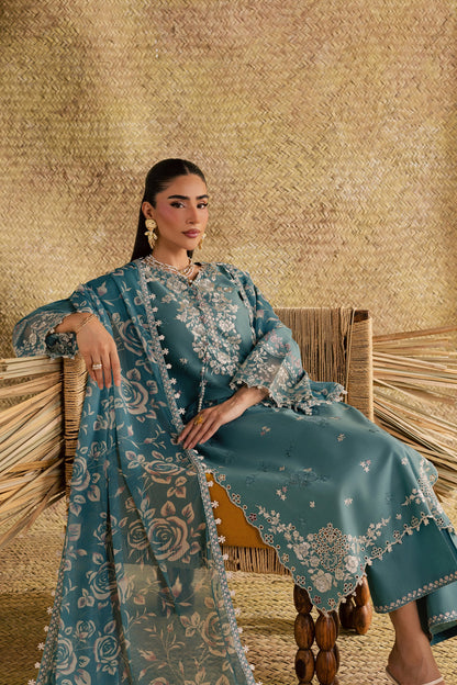Luxury Dhanak 3 Piece Unstitched