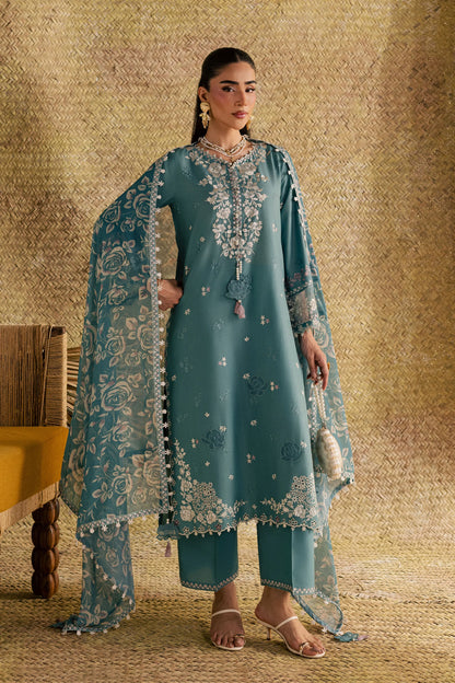 Luxury Dhanak 3 Piece Unstitched