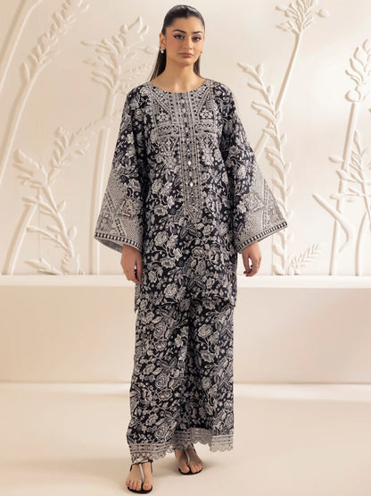 AFROZEH Lawn Embroidered & Printed 3 Piece Dress - J2617