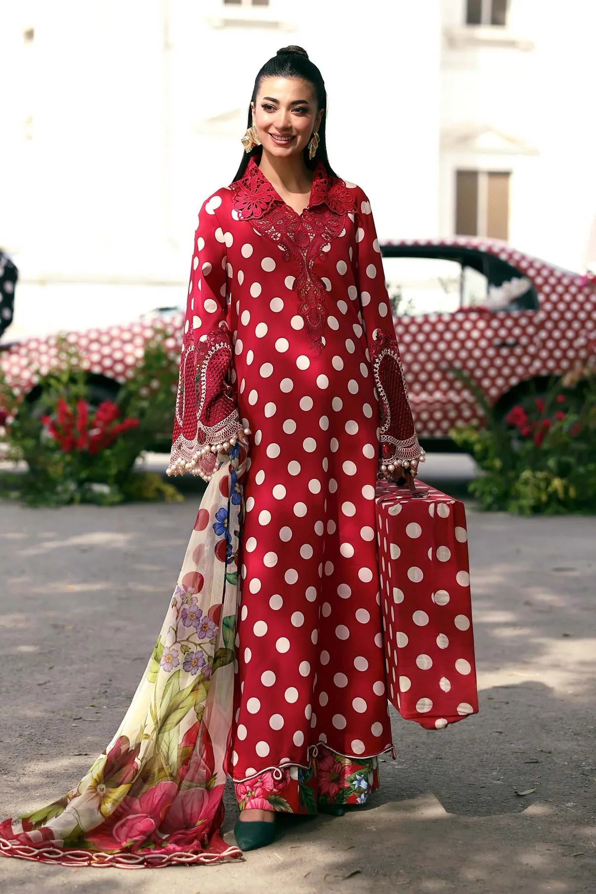 Maria.B MPrints Embroidered Lawn 3Pc Unstitched Suit MPT-3008-B Regular price