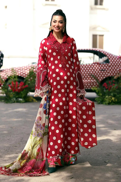 Maria.B MPrints Embroidered Lawn 3Pc Unstitched Suit MPT-3008-B Regular price