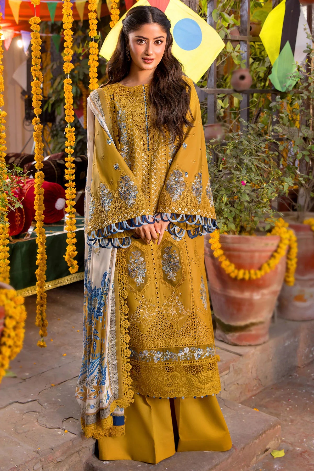 Luxury Dhanak 3 Piece Unstitched