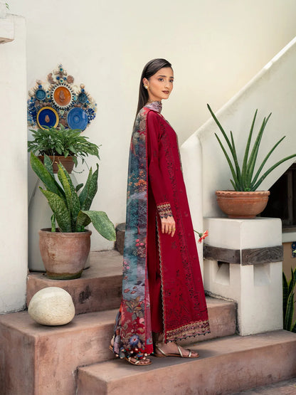 Luxury Dhanak 3 Piece Unstitched
