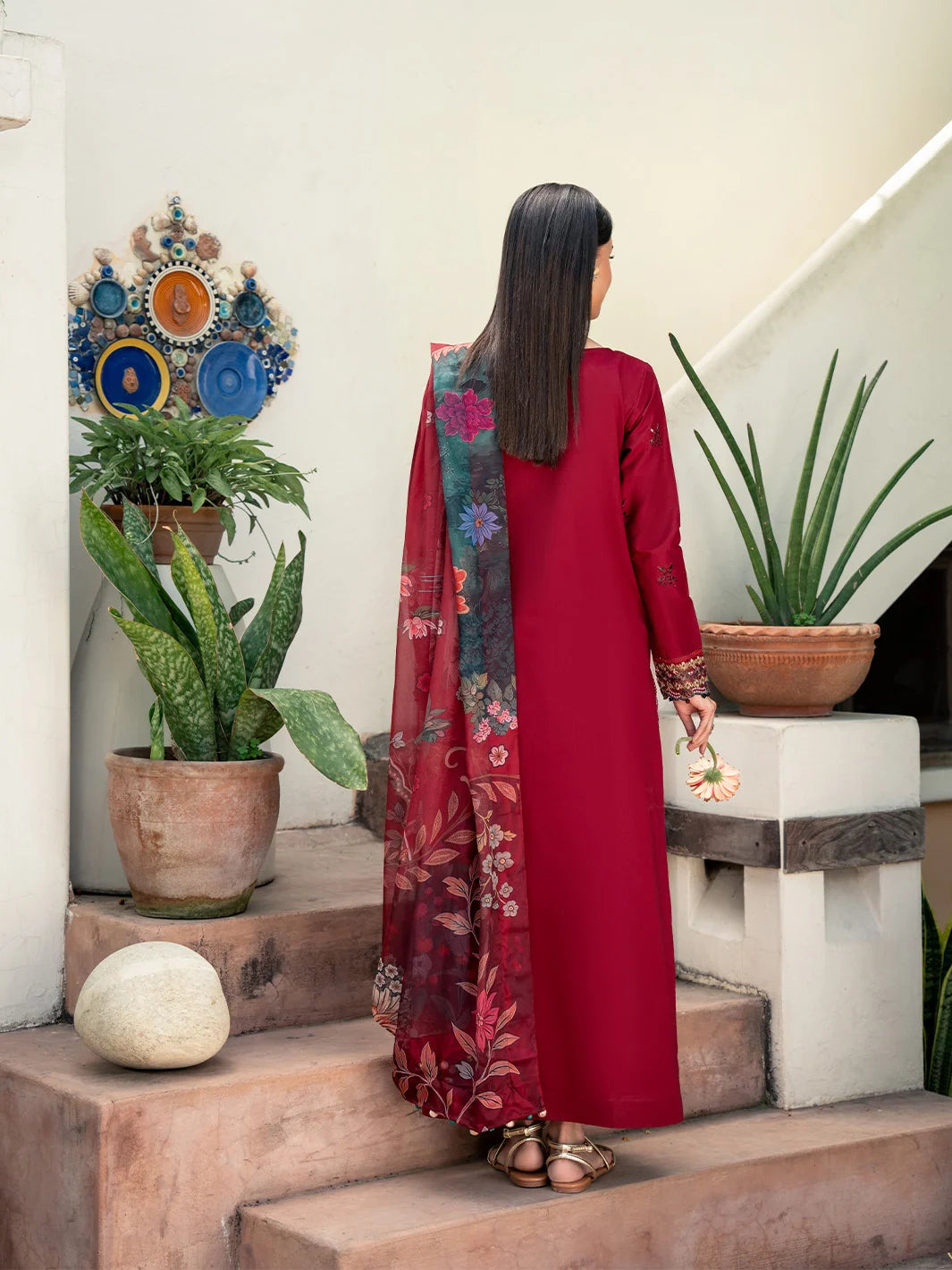 Luxury Dhanak 3 Piece Unstitched