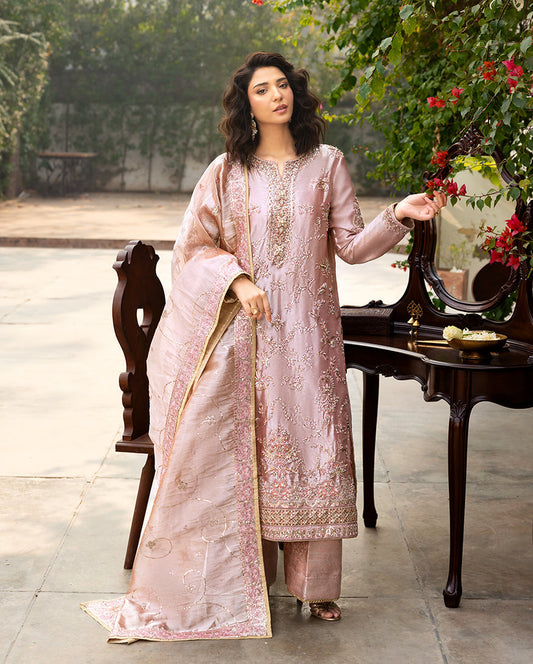 Mushq | Sunehri Lama Silk