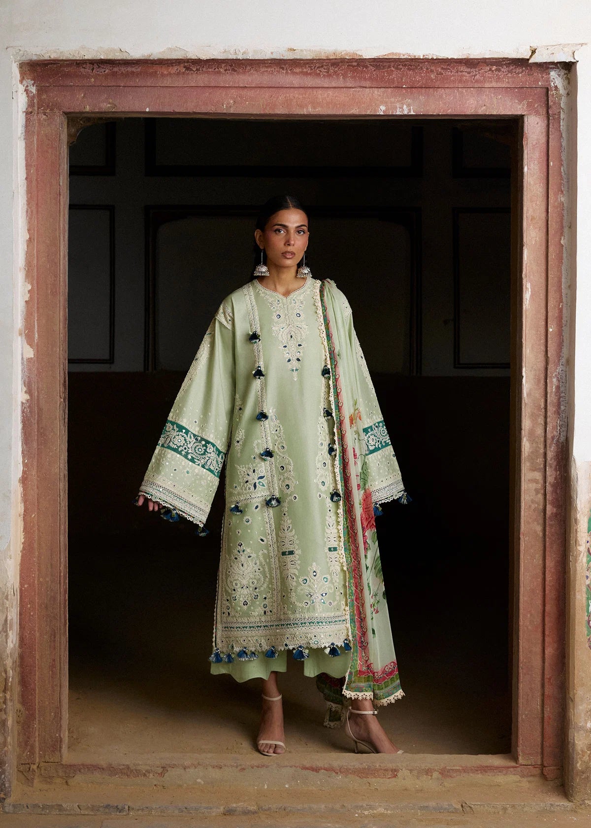 Luxury Dhanak 3 Piece Unstitched