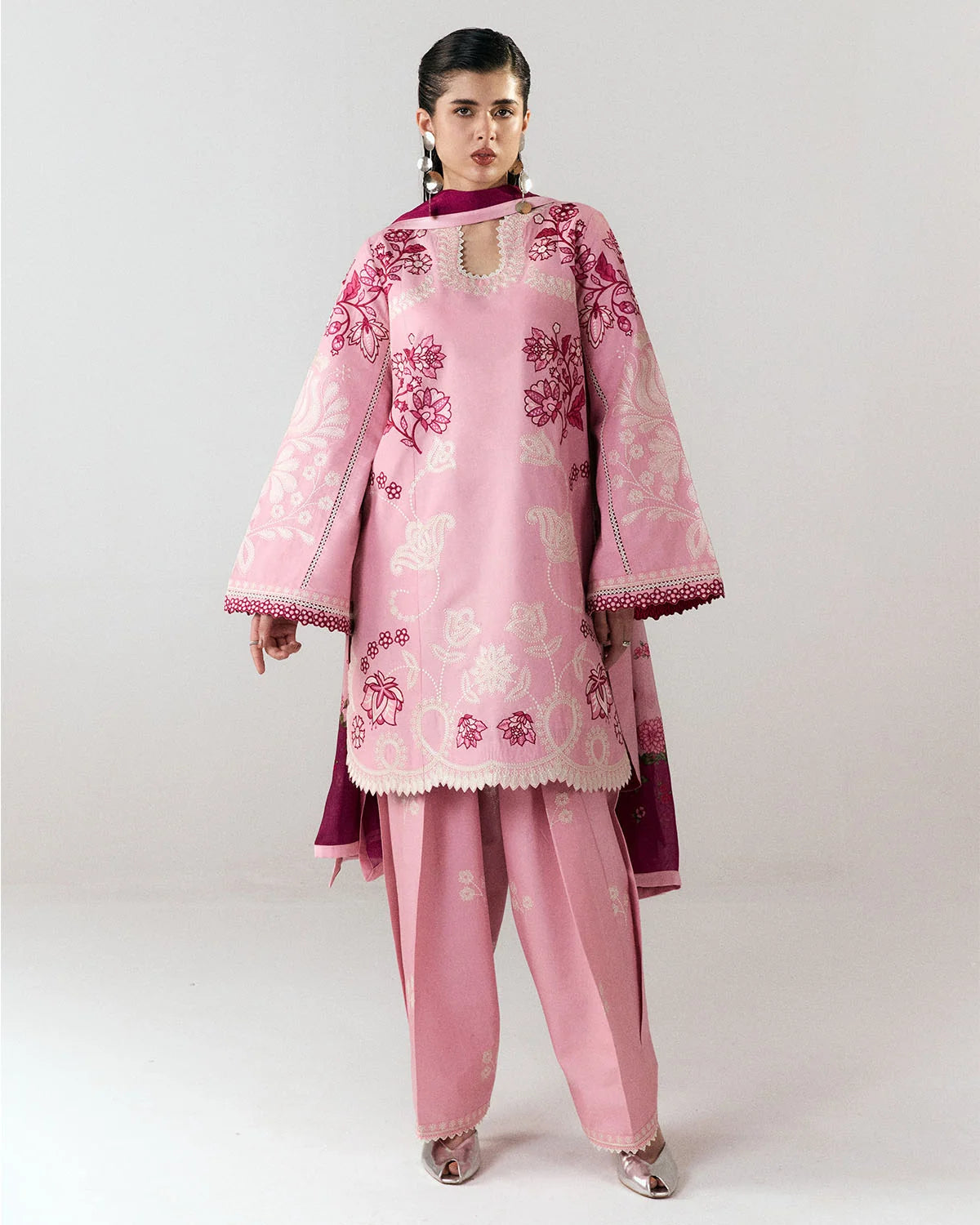 Luxury Dhanak 3 Piece Unstitched