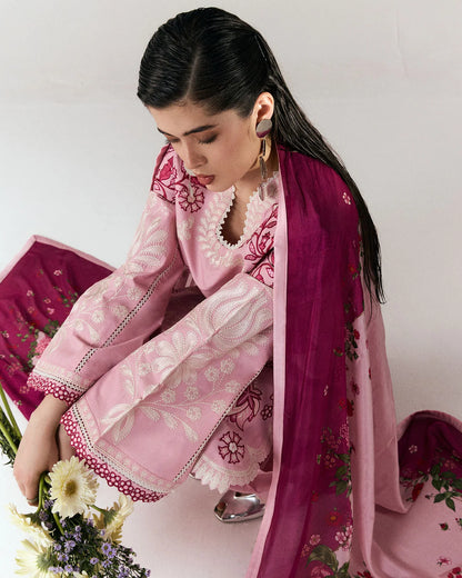 Luxury Dhanak 3 Piece Unstitched