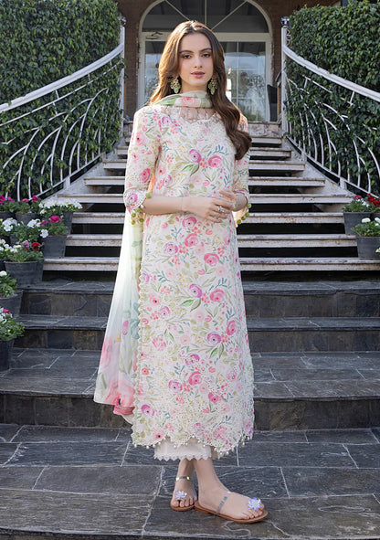 Crimson Luxury Lawn Embroidered Collection