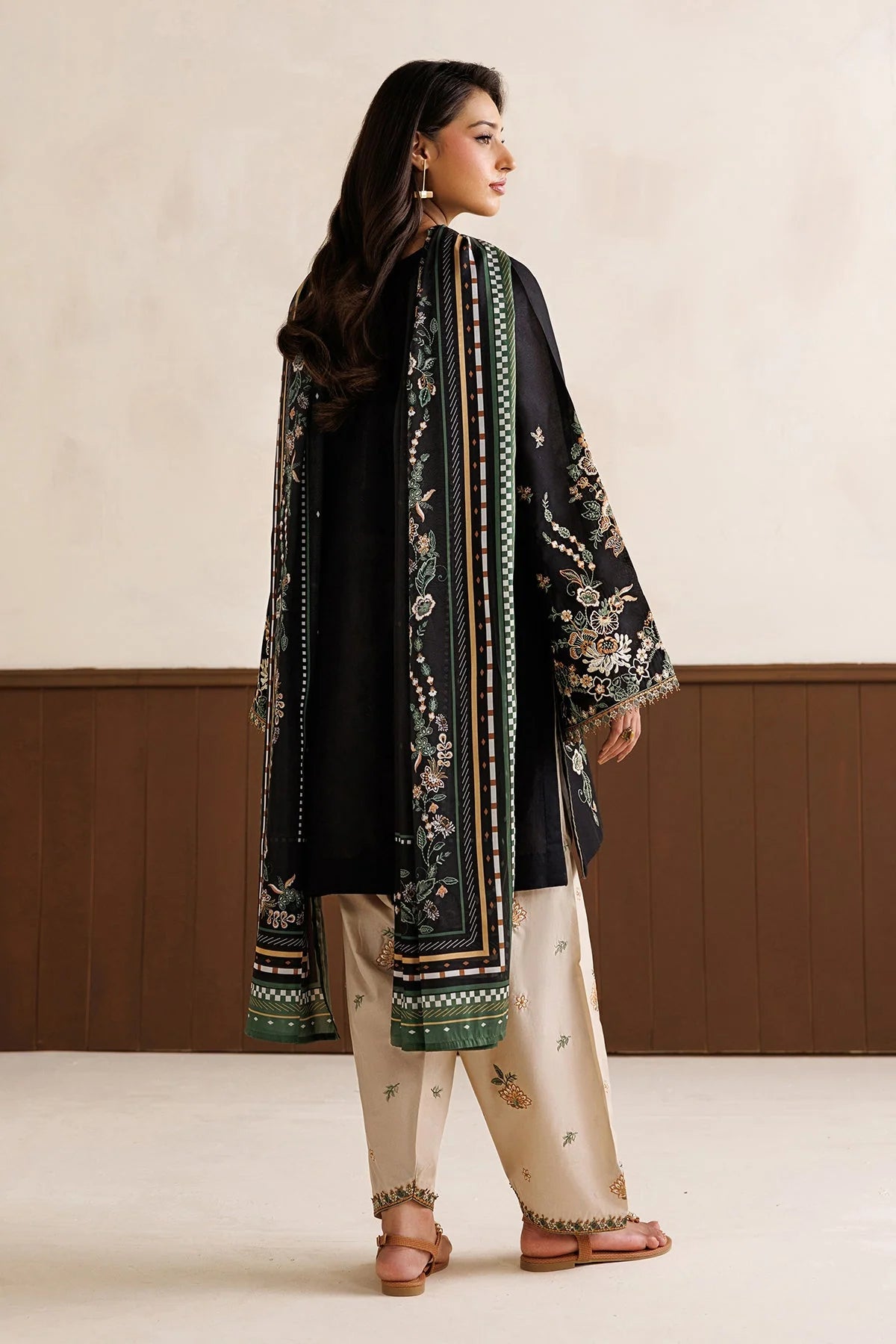 Luxury Dhanak 3 Piece Unstitched